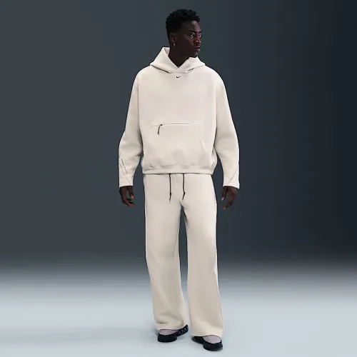 Nike Tech мужские Fleece Loose-Fit Open Hem Pants цвет серый