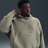 Nike Tech чоловічі Fleece Толстовка з капюшоном колір зелений