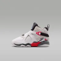 Nike Jordan 8 Retro Little детские Кроссовки цвет белый