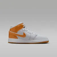 Nike Air Jordan 1 Mid SE Big дитячі Кросівки колір сірий