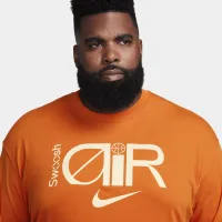 Nike Max90 мужские Long-Sleeve баскетбольные футболка Orange