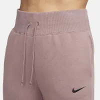Nike Sportswear Phoenix Fleece женская С высокой Талией Joggers цвет фиолетовый