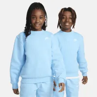 Nike Sportswear Club Fleece Big детские свитшот синий