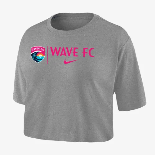 San Diego Wave Women's Nike Dri-FIT Soccer Cropped T-Shirt