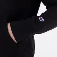 Кофта/футболка Champion Reverse Weave Fleece Толстовка з капюшоном 217976-KK001 - Чорна