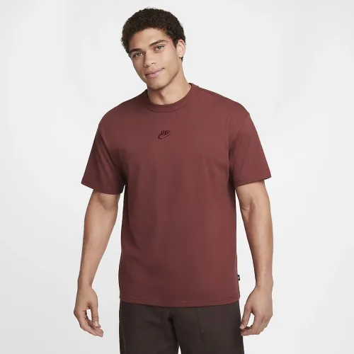 Nike Sportswear Premium Essentials чоловічі футболка колір коричневий