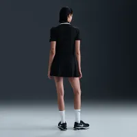 Nike Tour женская Dri-FIT Short-Sleeve для гольфа Polo цвет черный