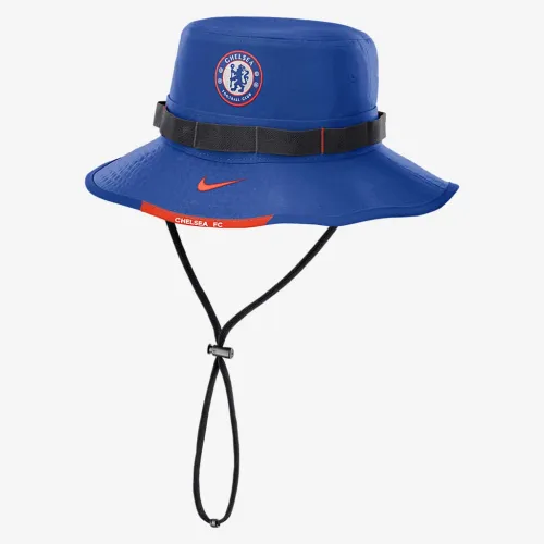Chelsea FC Apex Nike Dri-FIT Soccer Boonie Bucket Hat блакитний