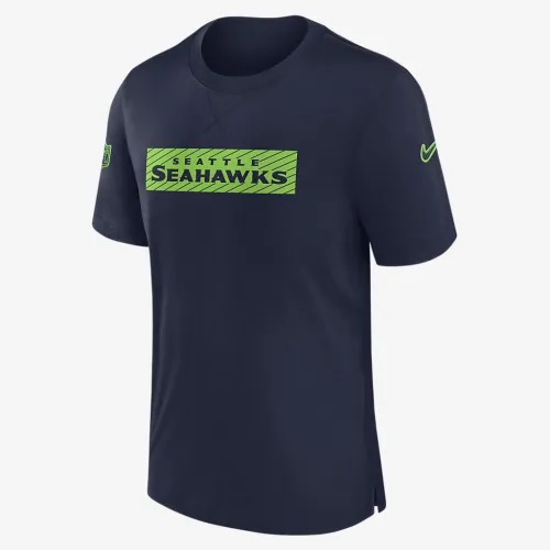 Seattle Seahawks Sideline Player чоловічі Nike Dri-FIT NFL футболка блакитний