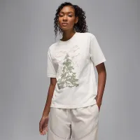 Nike Jordan Brooklyn женская футболка цвет белый