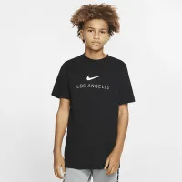 Nike Dri-FIT Los Angeles Big дитячі футболка колір чорний