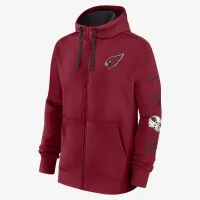 Arizona Cardinals Club мужские Nike NFL Full-Zip Толстовка с капюшоном цвет красный