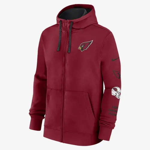 Arizona Cardinals Club чоловічі Nike NFL Full-Zip Толстовка з капюшоном колір червоний