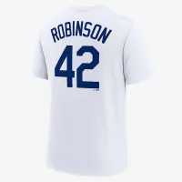 Jackie Robinson Brooklyn Dodgers Cooperstown чоловічі Nike MLB футболка колір білий