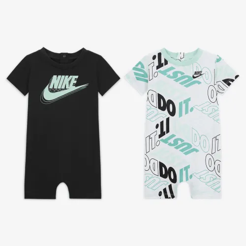 Nike Sportswear Baby (0-9M) 2 пари Rompers колір чорний