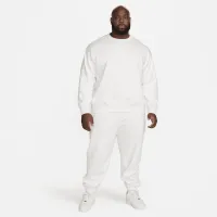 Nike Solo Swoosh мужские Fleece Crew цвет белый