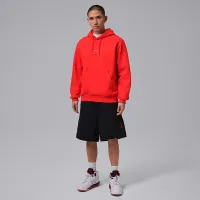 Nike Jordan Flight Fleece мужские Pullover Толстовка с капюшоном цвет красный