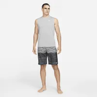 Nike чоловічі Heatheколір червоний Sleeveless Hydroguard Swim Shirt колір сірий