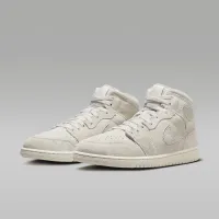 Nike Air Jordan 1 Mid SE Craft чоловічі Кросівки колір коричневий