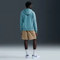 Nike Club мужские Full-Zip Fleece Толстовка с капюшоном синий