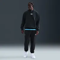 Caitlin Clark Nike баскетбольные Fleece Pullover Толстовка с капюшоном цвет черный
