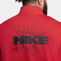 Nike Dri-FIT Standard Issue чоловічі 1/4-Zip Short-Sleeve баскетбольні Top колір червоний