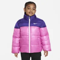 Nike Colorblock Puffer Куртка Little Kids Куртка Pink