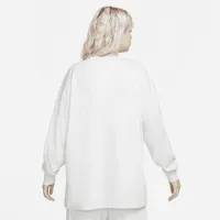 Nike Sportswear Essentials женская Long-Sleeve Top цвет серый