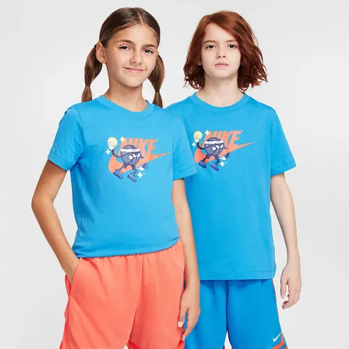 Nike Sportswear Big детские футболка синий