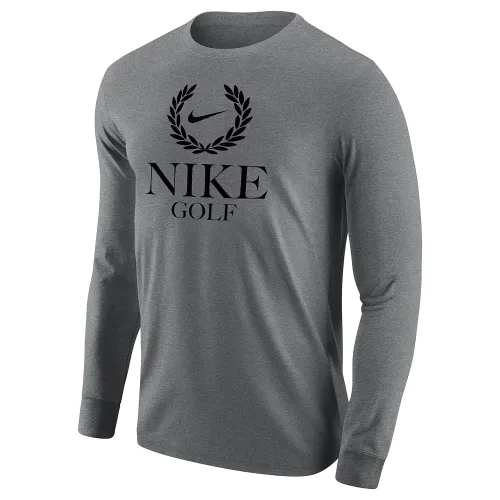 Nike для гольфу чоловічі футболка колір сірий