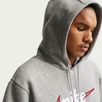 Nike Sportswear Club чоловічі Fleece Толстовка з капюшоном колір сірий