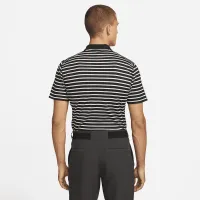 Nike Dri-FIT Victory мужские Striped для гольфа Polo цвет черный