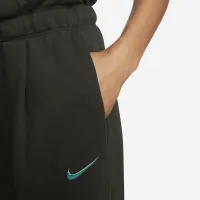 Nike Sportswear Everyday Modern женская С высокой Талией Fleece Open-Hem Pants цвет зеленый