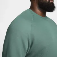 Nike Sportswear Tech Fleece мужские Crew цвет зеленый