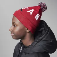 Nike Jordan Pom Beanie набор Big Kids 2-Piece набор цвет красный