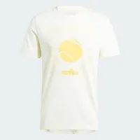 Футболка adidas Aeroready Tennis ARC De Ball IS2414 - Белая