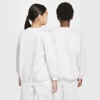 Nike Sportswear Club Fleece Big детские оверсайз свитшот цвет коричневый