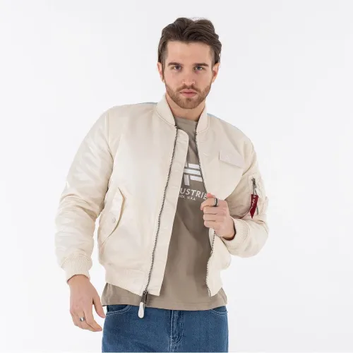 Куртка Alpha Industries MA-1 VF Fighter Squadron 108101578 - кремова