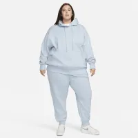 Nike Sportswear Phoenix Fleece женская С высокой Талией Joggers (большие размеры) синий