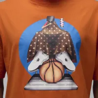 Nike Jordan Artist Series by Darien Birks мужские футболка Orange
