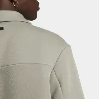 Nike Sportswear Tech Fleece Reimagined мужские оверсайз Shacket цвет серый