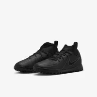 Nike Jr. Phantom Luna 2 Academy Little/Big дитячі TF Soccer Кросівки колір чорний