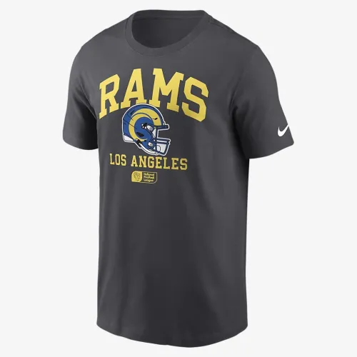 Los Angeles Rams Helmet Essential чоловічі Nike NFL футболка колір сірий