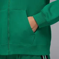 Nike Jordan Brooklyn Fleece жіноча Full-Zip Толстовка з капюшоном колір зелений