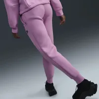 Nike Sportswear Tech Fleece женская Mid-Rise Joggers Pink