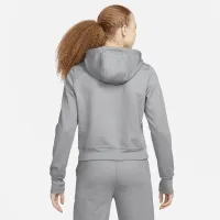 Nike Therma-FIT One женская Pullover Толстовка с капюшоном цвет серый