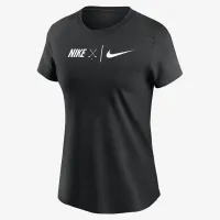 Nike женская для гольфа футболка цвет черный