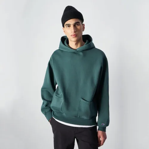 Кофта/футболка Champion Hooded свитшот 220510-GS514 - зеленая