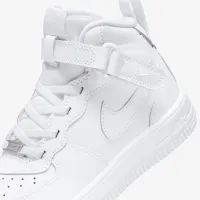 Nike Force 1 Mid EasyOn Little дитячі Кросівки колір білий