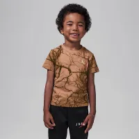 Nike Jordan Toddler Family Tree Printed футболка цвет коричневый